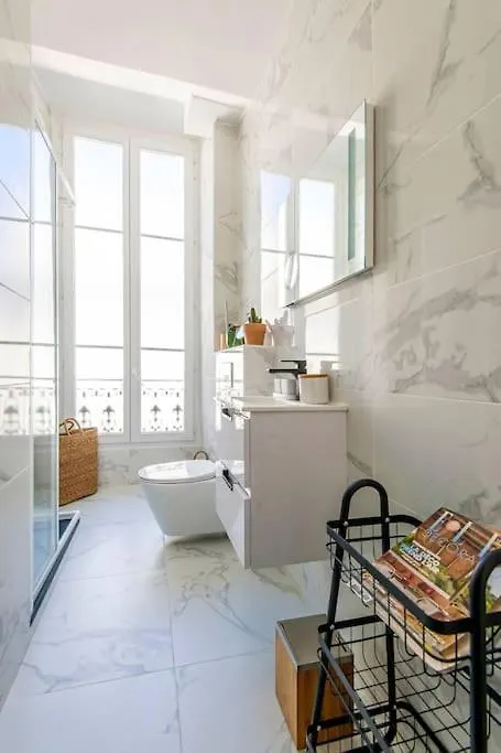 Elegant T2 Renove 4 Pers, Centre Nice, Climatise 0*, Nice France
